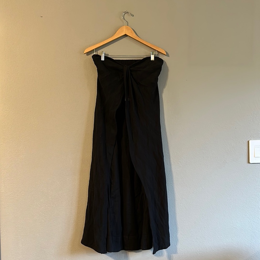 Free People strapless beach coverup